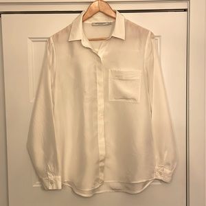SIMONS LA CONTEMPORAINE Silk blouse/ Size S